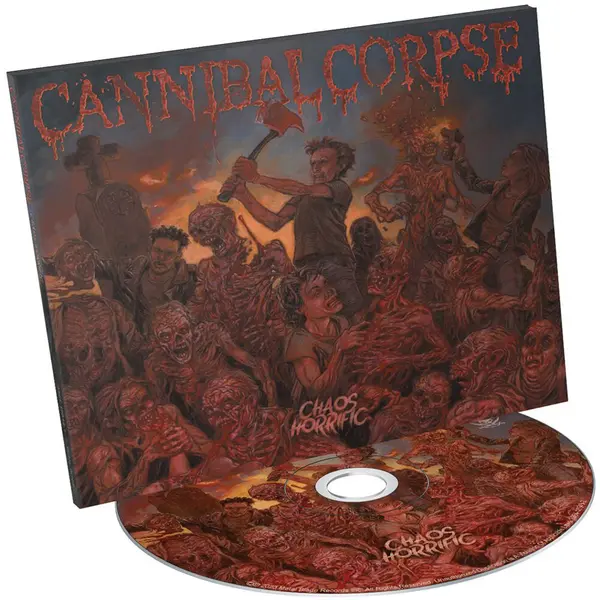 Image of Cannibal Corpse Chaos horrific CD multicolor Onesize Unisex