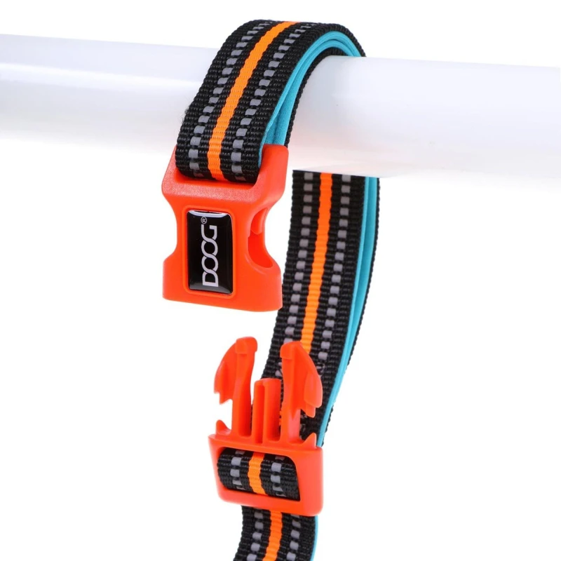 Image of DOOG Neon Lead (Clip It) Beethoven Dog Leads LEADBEET-L Blue 40075018000