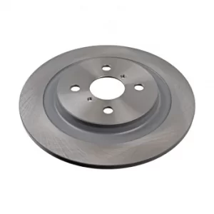 image of Brake Discs ADT343274 by Blue Print Rear Axle 1 Pair