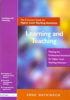 Image of Learning and Teaching by Anne Watkinson Paperback