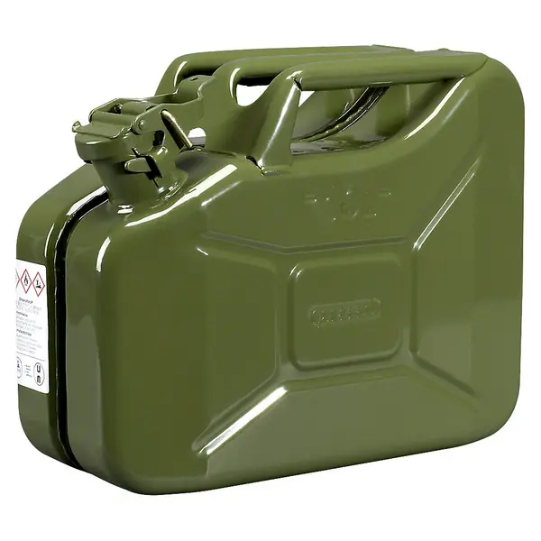 image of PRESSOL Metallic Petrol Jerrycan 10L