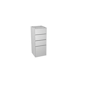Image of Wickes Vienna Grey Gloss Fitted Drawer Unit - 300 mm