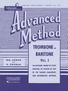 Image of rubank advanced method trombone or baritone vol1