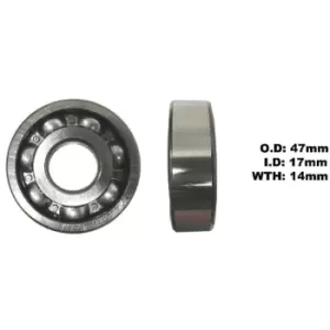 Image of Bearing NTN 6303 ID 17mm x OD 47mm x W 14mm 827234