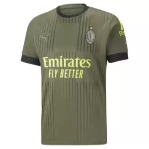 Puma AC Milan Third Shirt 2022 2023 Adults - Green