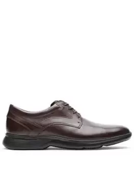 Image of Rockport Truflex Dressport Plain Toe - Dark Brown, Size 8, Men