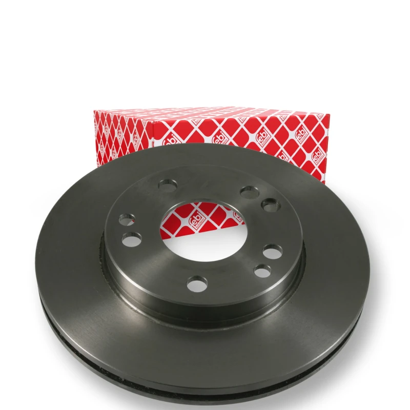 Image of FEBI BILSTEIN 09464 Brake disc Front Axle, internally vented, Coated Brake Disc (82)
