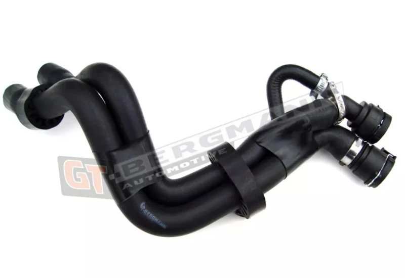 Image of GT-BERGMANN GT52-170 Radiator Hose Rubber, with clamping pieces Rubber Radiator Hose (475)
