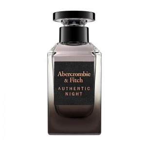 image of Abercrombie & Fitch Authentic Night Eau de Parfum For Her 100ml