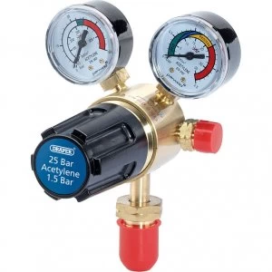 image of Draper 25 Bar Acetylene Regulator