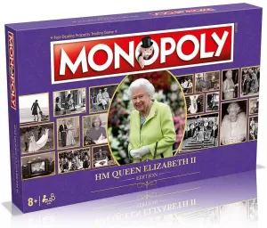 Image of HM Queen Elizabeth II Monopoly Board Game