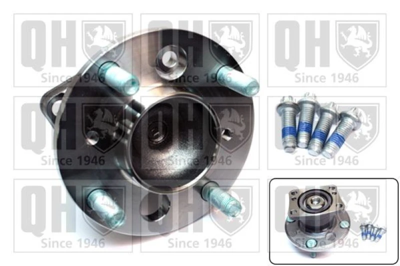 Image of QUINTON HAZELL Wheel bearing kit QUINTON HAZELL QWB1407