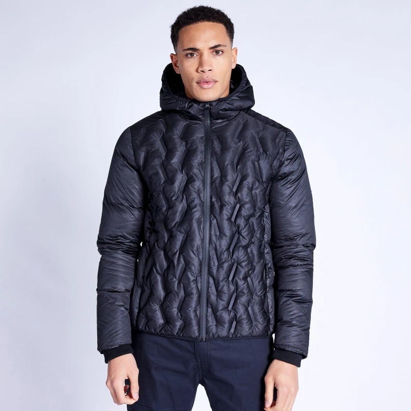 Image of 11 Degrees Nitro Puffer Jacket - Black 11D3643-001-S-11D