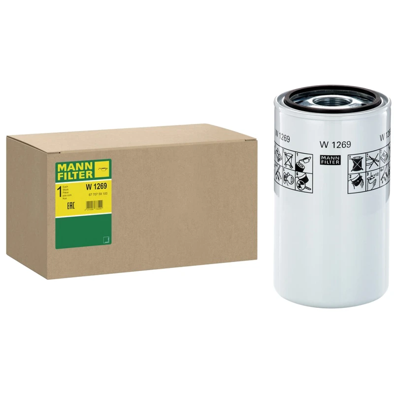 Image of MANN-FILTER W 1269 Filter, operating hydraulics Filter,operating hydraulics (536)