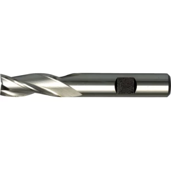 image of Swisstech - 5.00MM HSS-Co 8% 3 Flute Weldon Shank Slot Drills - Uncoated