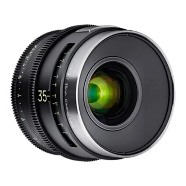 image of Samyang Premium wide-angle cine prime lens with fast T1.3 aperture full-frame coverage and outstanding resolution for 8K+ cinematography - PL Mount F1