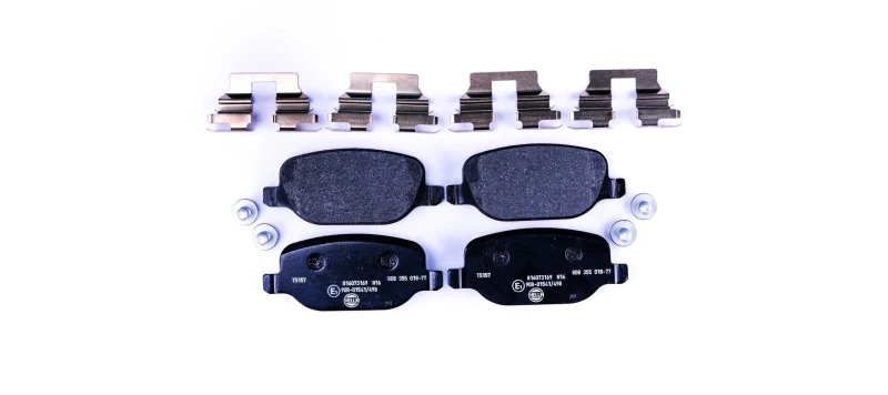 Image of HELLA Brake pad set HELLA 8DB 355 018-771
