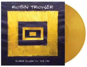 image of Robin Trower Coming closer to the day LP gold coloured