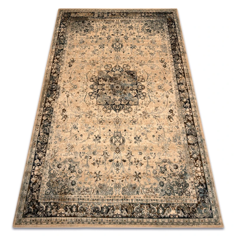 Image of RugsX Wool Polonia Rug in Brown Size: 200cm x 300cm Brown Unisex 200cm x 300 cm