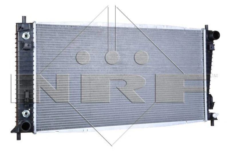 Image of NRF 56036 Engine radiator Brazed cooling fins, Aluminium, with hose Aluminium Radiator,engine cooling (470)