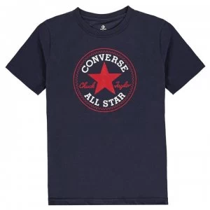 Image of Converse Chuck Taylor Short Sleeve T Shirt - Obsidian