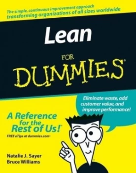 Image of Lean for Dummies by Natalie J. Sayer Book