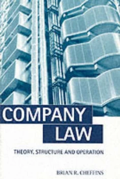 Image of Company Law by Brian R Cheffins Book