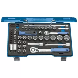 image of Gedore Socket set 3/8" + 1/4, 50 pcs