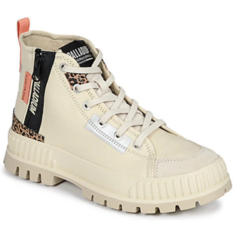 Image of Palladium Womens boots Palladium Backzip 2 Beige Female 37