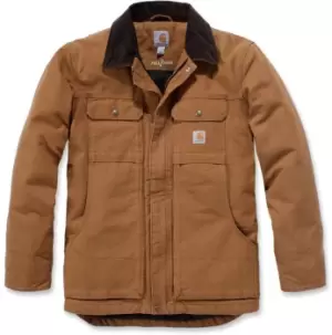 Image of Carhartt Full Swing Traditional Coat Jacket, brown, Size L, brown, Size L