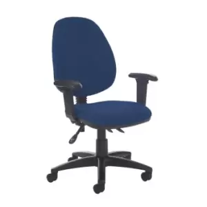 Image of Dams MTO Jota High Back Asynchro Operators Chair with Adjustable Arms - Curacao