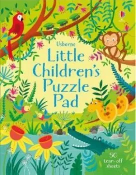 Image of Little Childrens Puzzle Pad by Kirsteen Robson Book