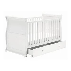 image of East Coast Nursery Alaska Sleigh Cotbed with Drawer