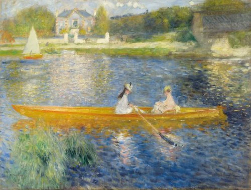 Image of National Gallery The Skiff (La Yole) - National Gallery 1000 Piece Jigsaw Puzzle