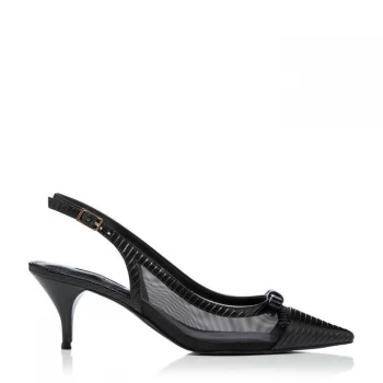 image of Dune London Celeste Heeled Sandals - Black Rep046