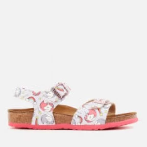 Birkenstock Kids Rio Plain Sandals - Unicorn Pink - EU 34/UK 2 Kids