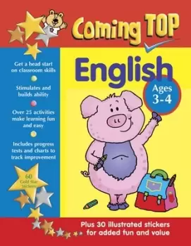 Image of Coming Top English Ages 3-4 by Alison Hawes