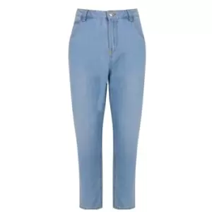 image of Firetrap Mom Jeans - Blue