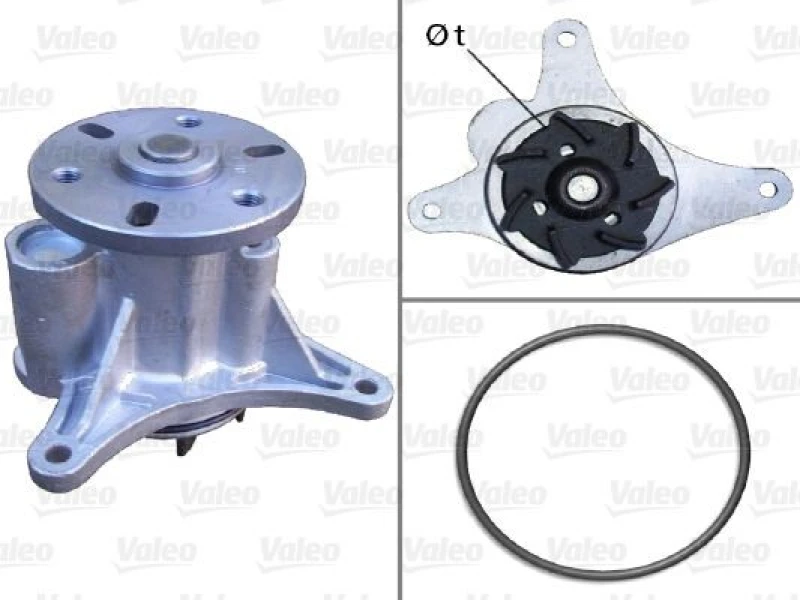 Image of Water pump VALEO 506952