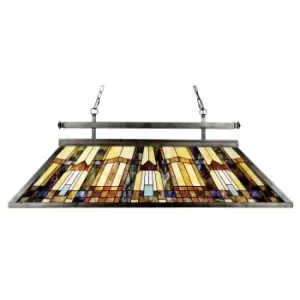 Image of 3 Bulb Chandelier Hanging Pendant LIght Valiant Bronze LED E27 100W Bulb