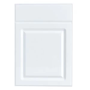 image of IT Kitchens Chilton Gloss White Style Drawerline door drawer front W500mm Pack of 1