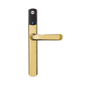 image of Yale Conexis L1 Multipoint Smart Lock Polished Brass