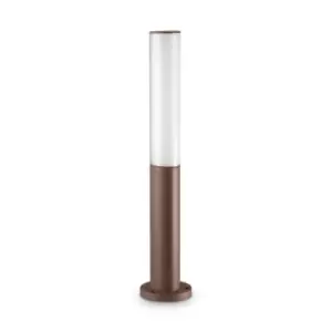 Etere Integrated LED Outdoor Bollard Lamp 1 Light Coffee 4000K IP44