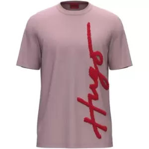 image of Hugo Dyton T-Shirt Mens - Pink