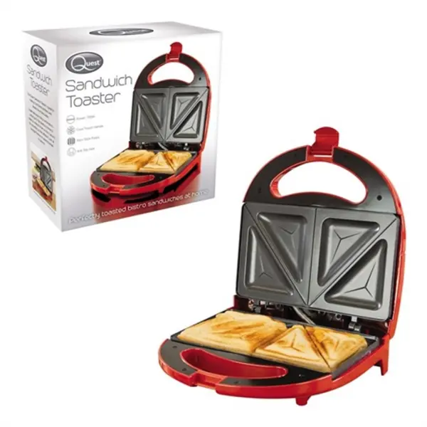 Image of Quest Sandwich Maker Red 35149