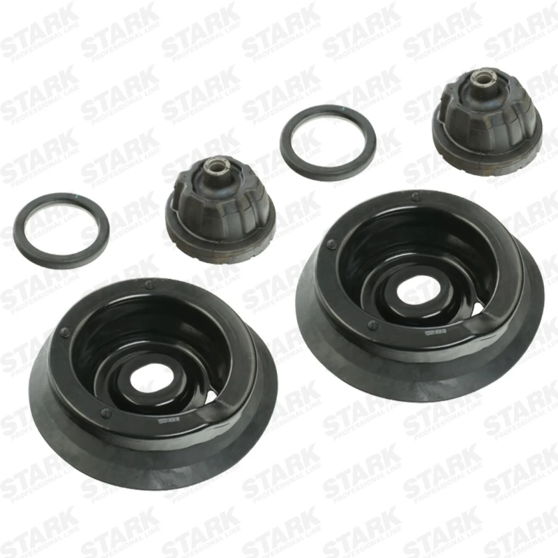 Image of STARK SKSS-0670903 Top strut mount Front axle both sides, with ball bearing Suspension Strut Support Bearing (1180)