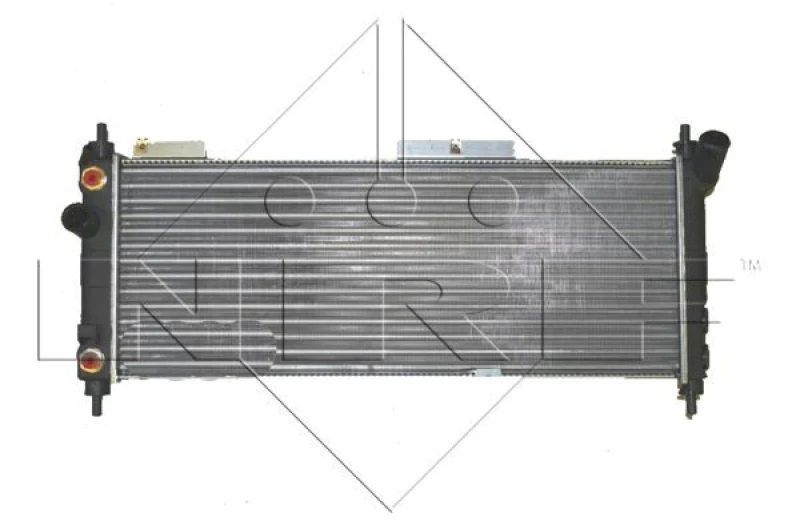 Image of NRF 53631 Engine radiator Mechanically jointed cooling fins, Aluminium Aluminium Radiator,engine cooling (470)
