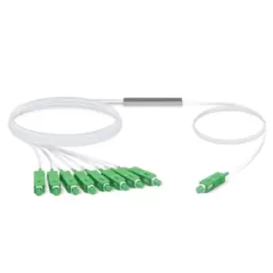 Image of Networks UF-SPLITTER-8 - 4.06 m - SC/APC - 8x SC/APC - Male/Male - White