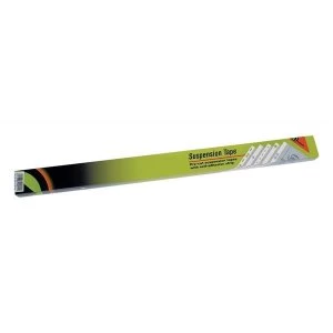 Image of Pelltech 55 x 594mm 4 Hole Self adhesive Polyester Tough Suspension Tape Strips Pack of 100
