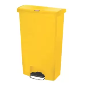 Image of Slim Jim 68L/18G Front Step Resin Step-on Yellow